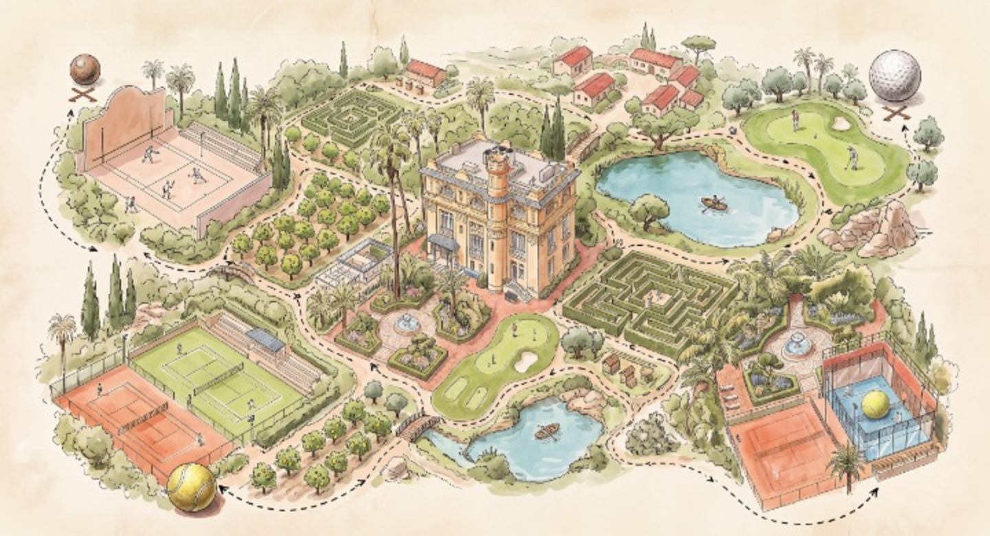 Universo ilustrado del 5º Campeonato Deportivo Casa Ozama 2026