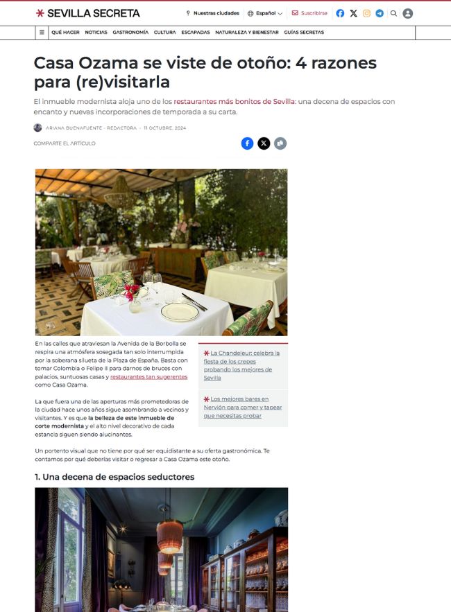 Sevilla Secreta - 11/10/2024