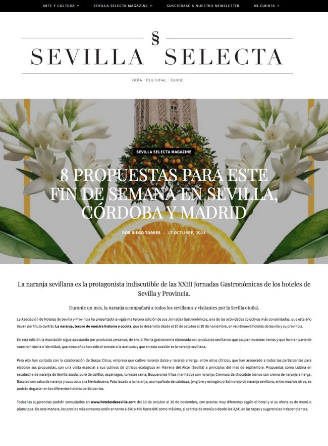 Sevilla Selecta - 17/10/2024
