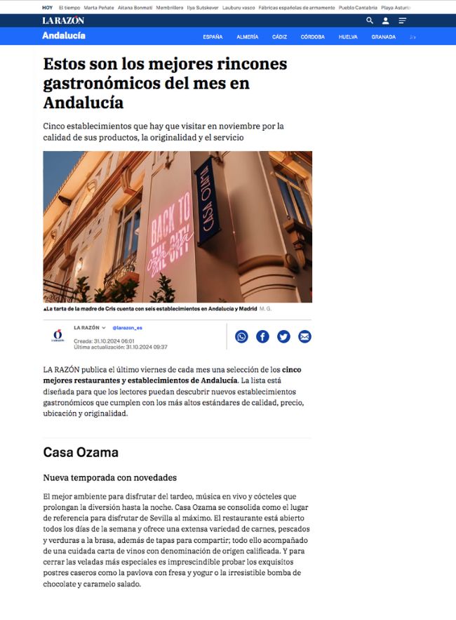 La Razón - 31/10/2024